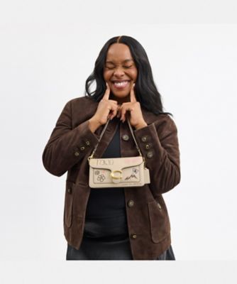 【Coach】スケッチプリント♪ タビー ショルダーバッグ20 三越伊勢丹限定商品】タビー ショルダー バッグ 20・スケッチ